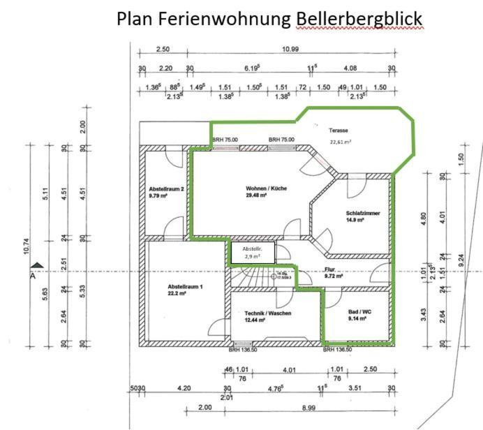 Ferienwohnung Bellerbergblick Ettringen  Dış mekan fotoğraf